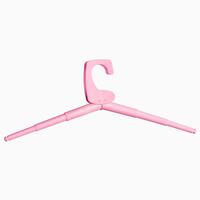 Hanger Pocket-sized clothes hanger pink 1